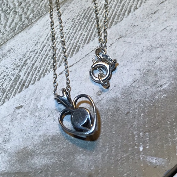 925 Heart Necklace - Picture 8 of 13